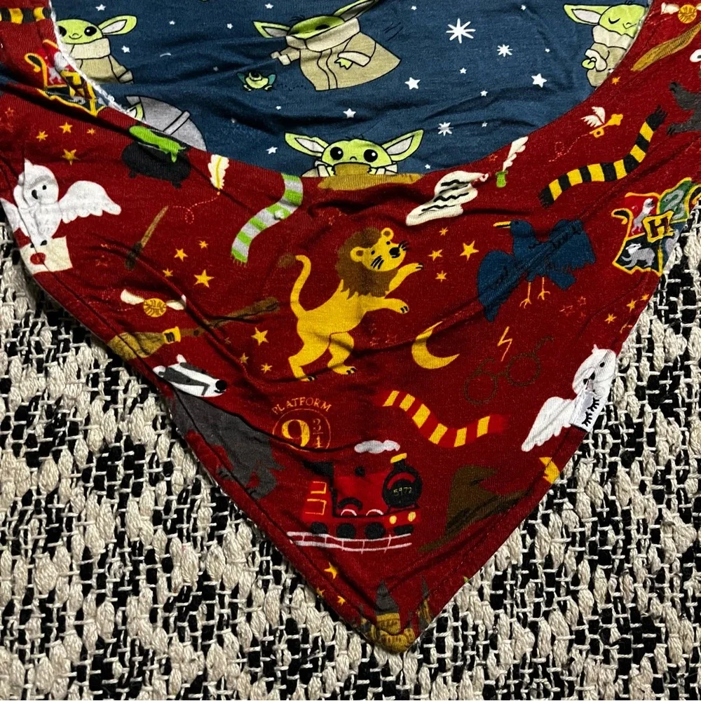 Little Sleepies Bamboo Bandana Bib Bundle of Three